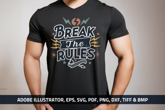 Break the Mold with This Vintage Motivational Quote Tee Graphic